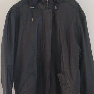 Vintage Middlebrook Park women's Leather jacket size Larfe